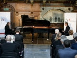 Od lewej: Władysław Sendecki i Piotr Wylężoł - światowej klasy pianiści jazzowi Od lewej: Władysław Sendecki i Piotr Wylężoł - światowej klasy pianiści jazzowi